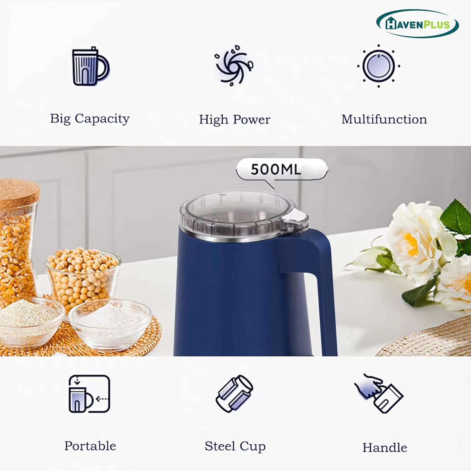 Mini Electric Coffee Grinder