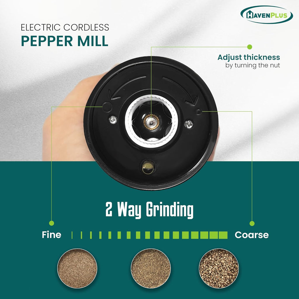 Electric Cordless Pepper Mill