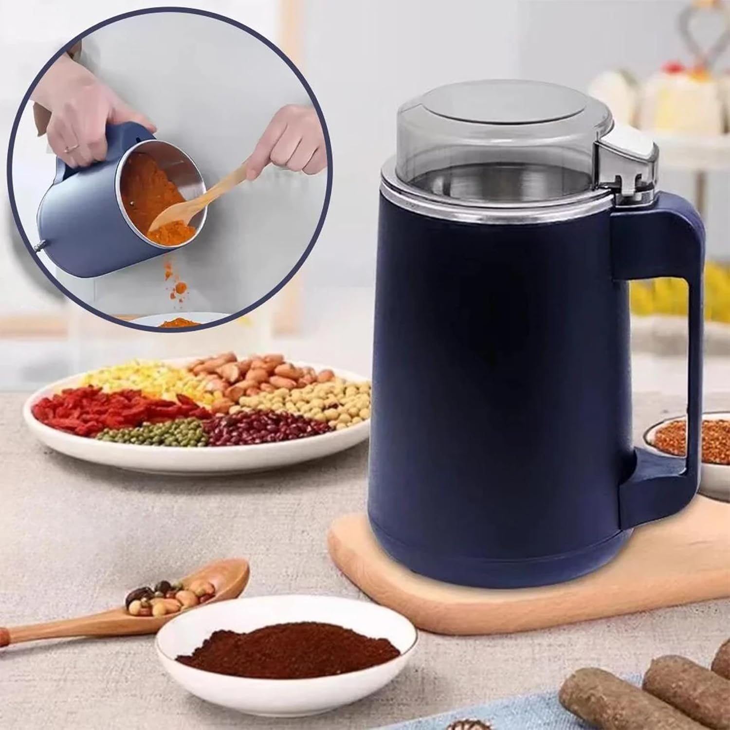 Mini Electric Coffee Grinder