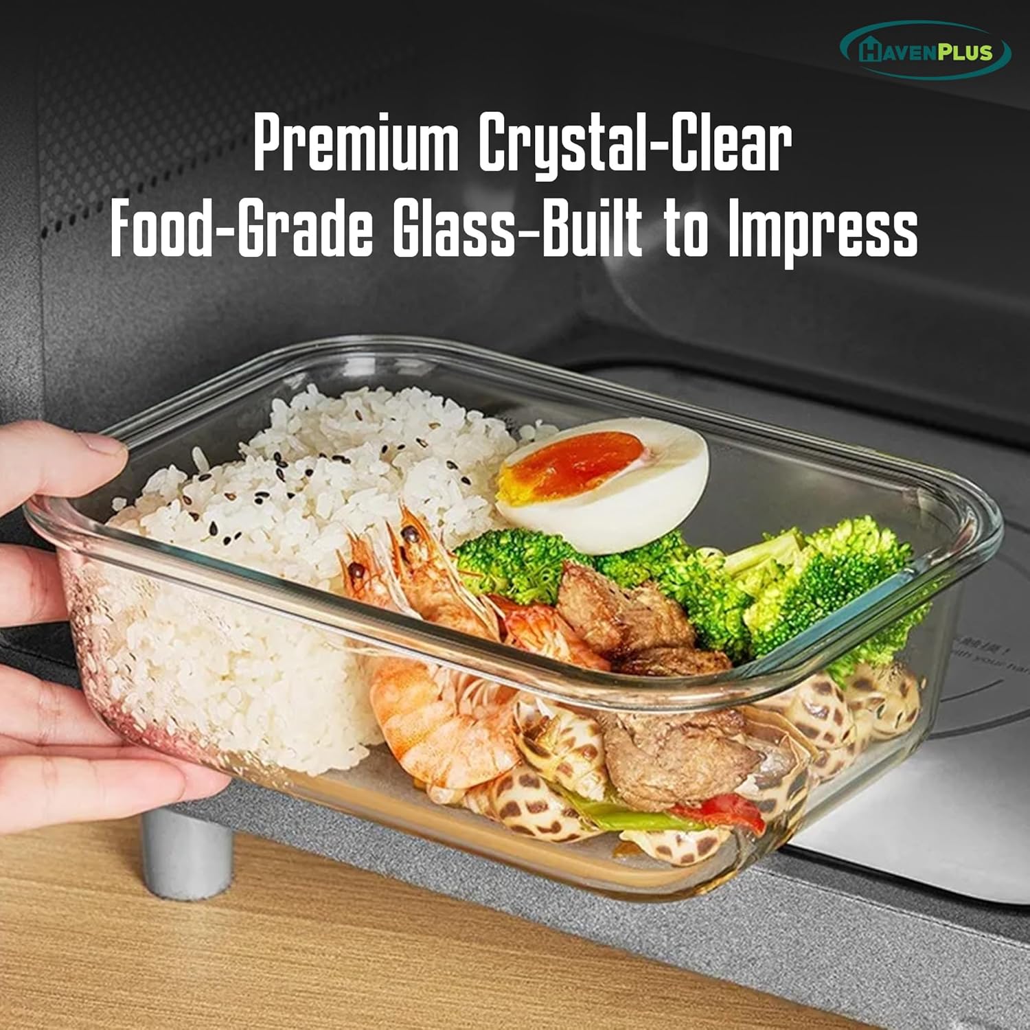 Food Vacuum Glass Storage Container