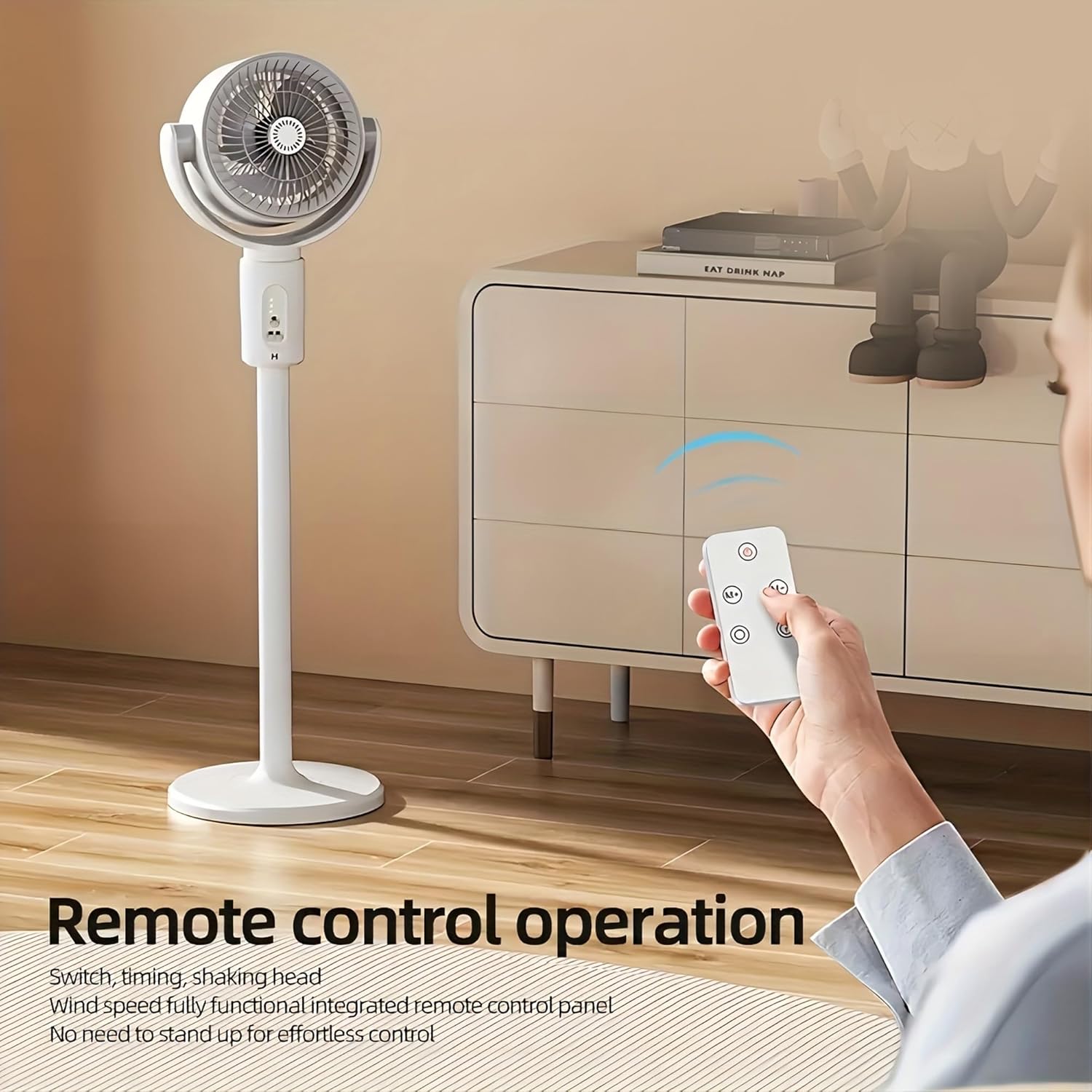 Air Circulation Rechargeable Fan