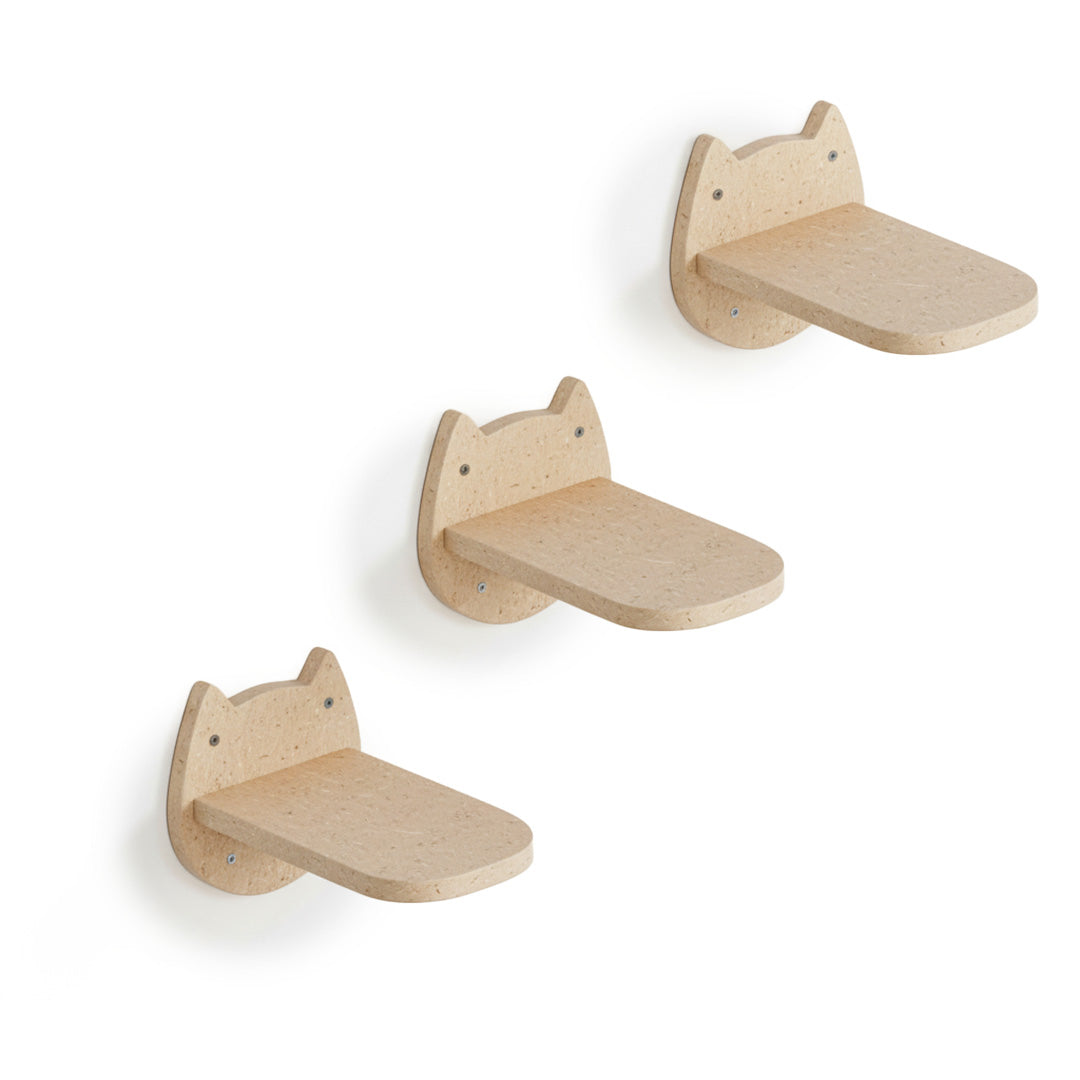 Cat Stairs Wall Climbing Set of 3