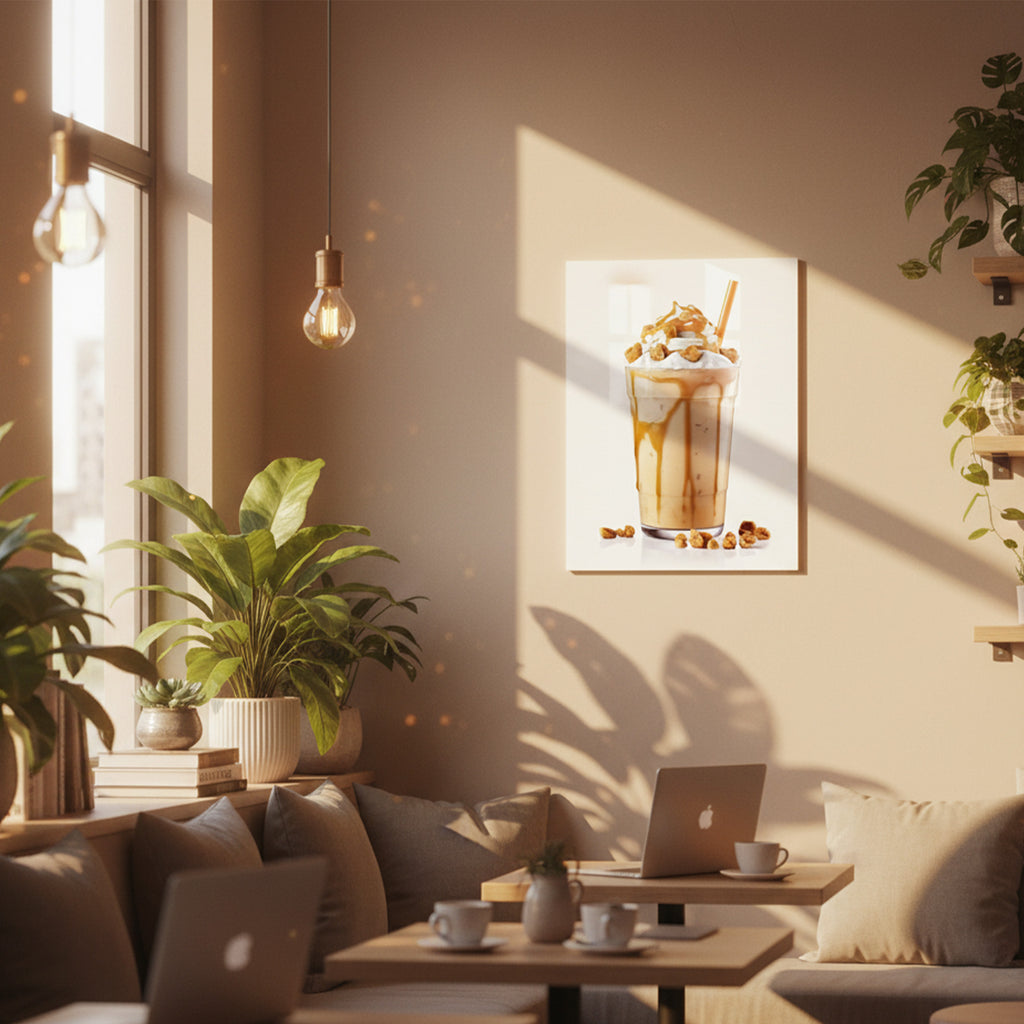Frappe Drink Wall Art Poster