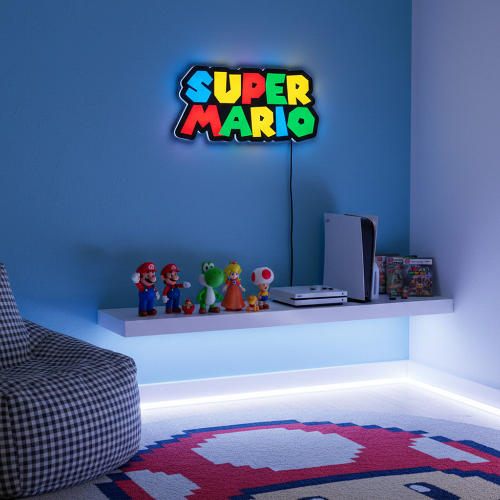 Super Mario LED Wall Decor