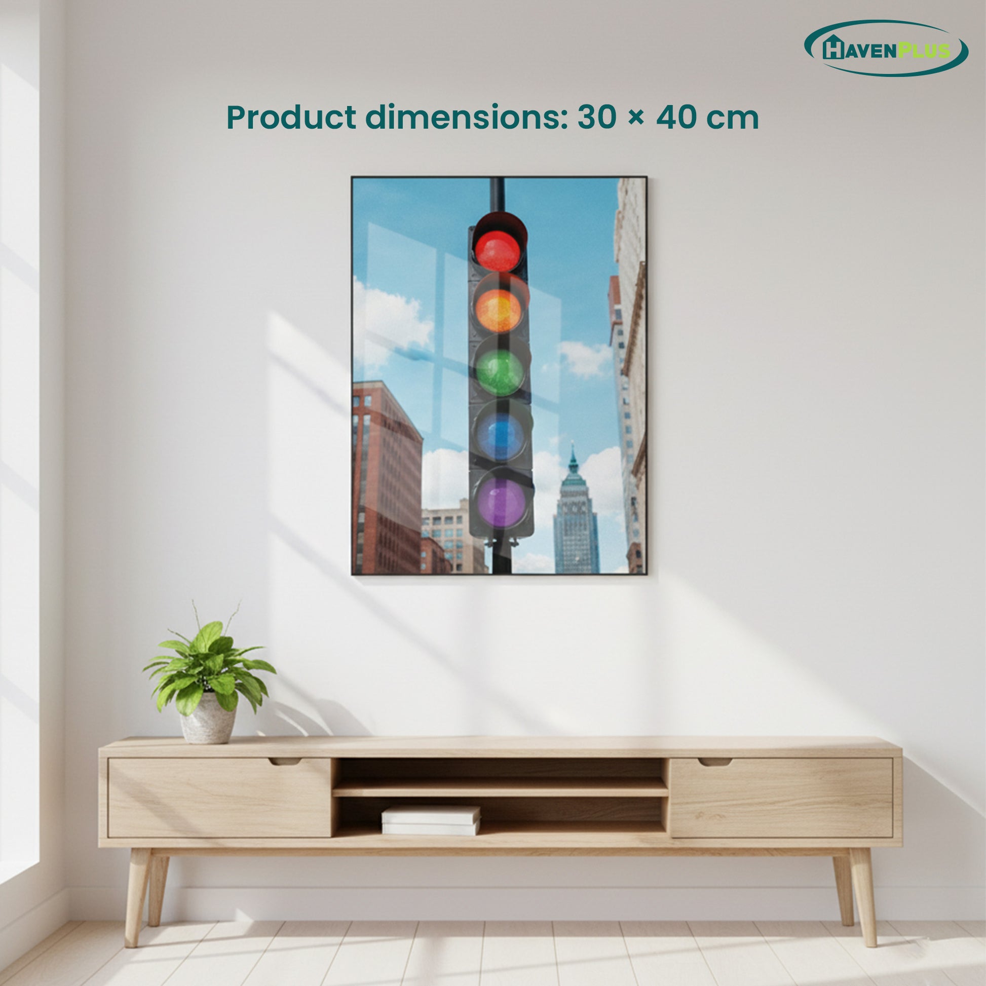 Traffic Light Wall Art Poster