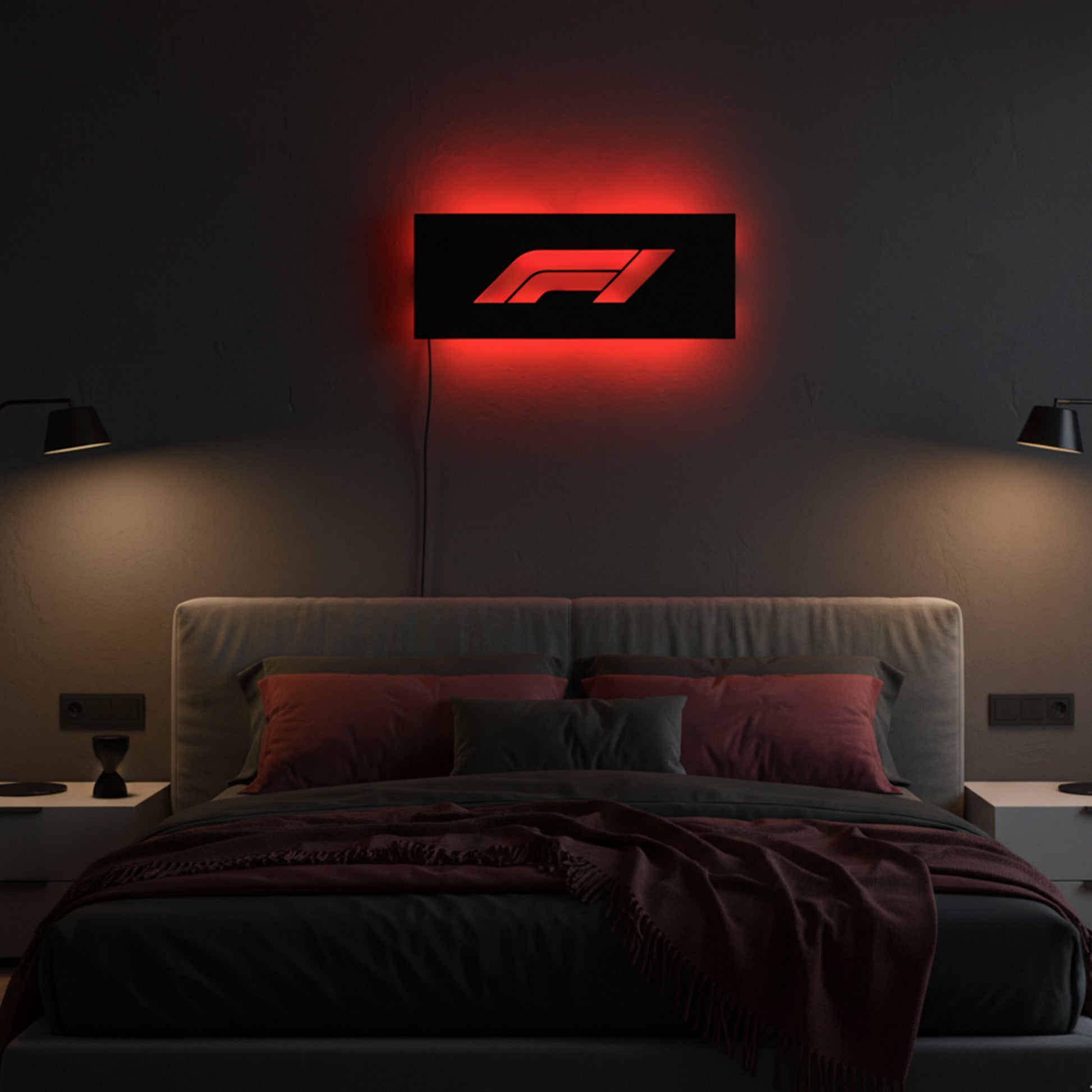 F1 LED Wall Decor