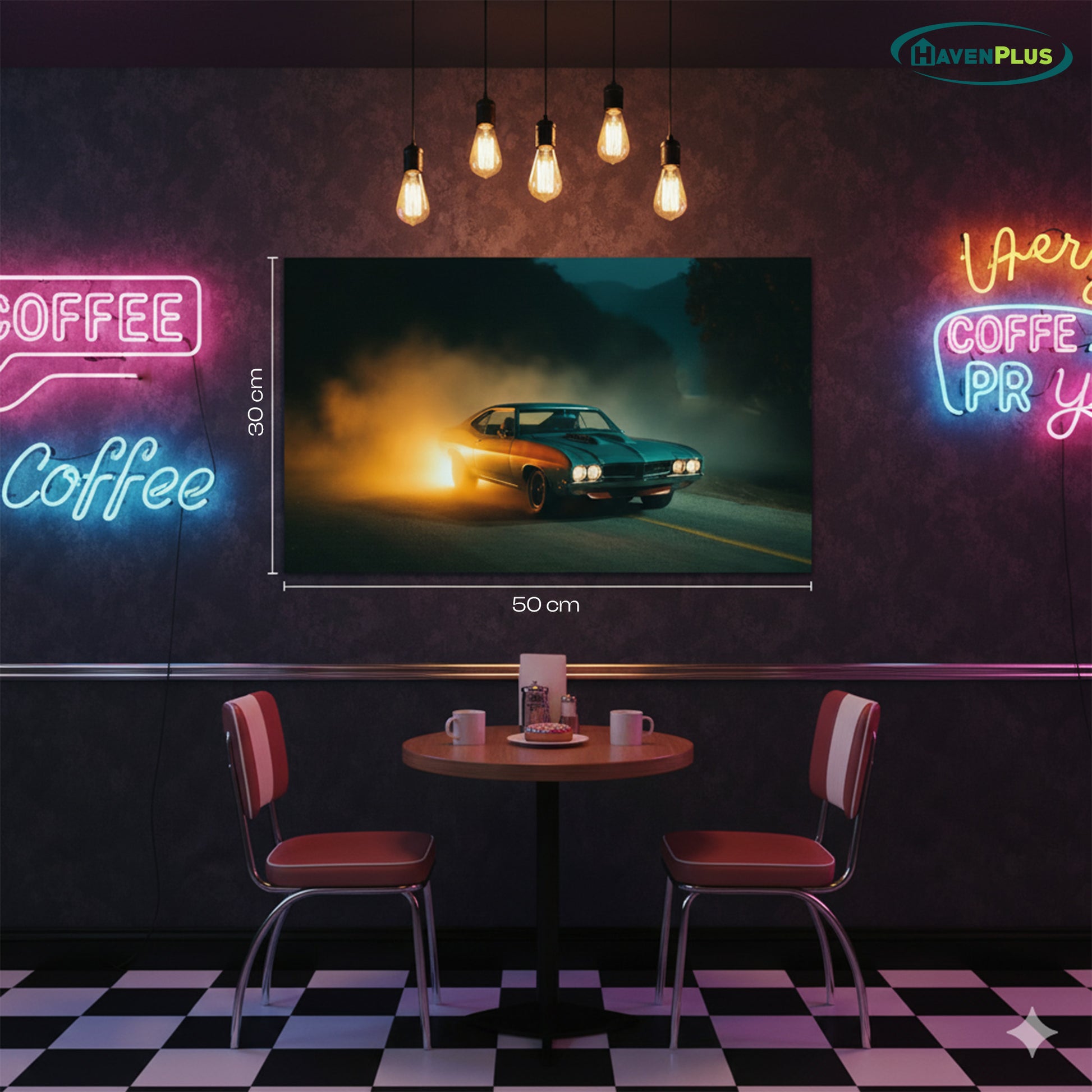 Car UV Print Wall Art