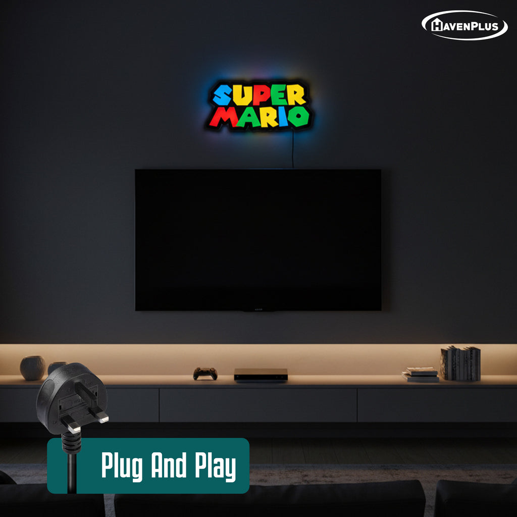 Super Mario LED Wall Decor