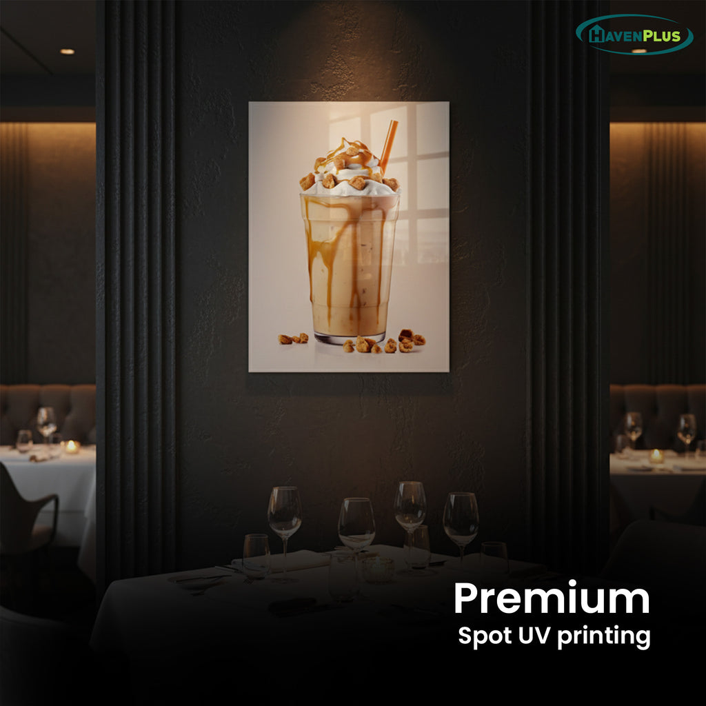 Frappe Drink Wall Art Poster