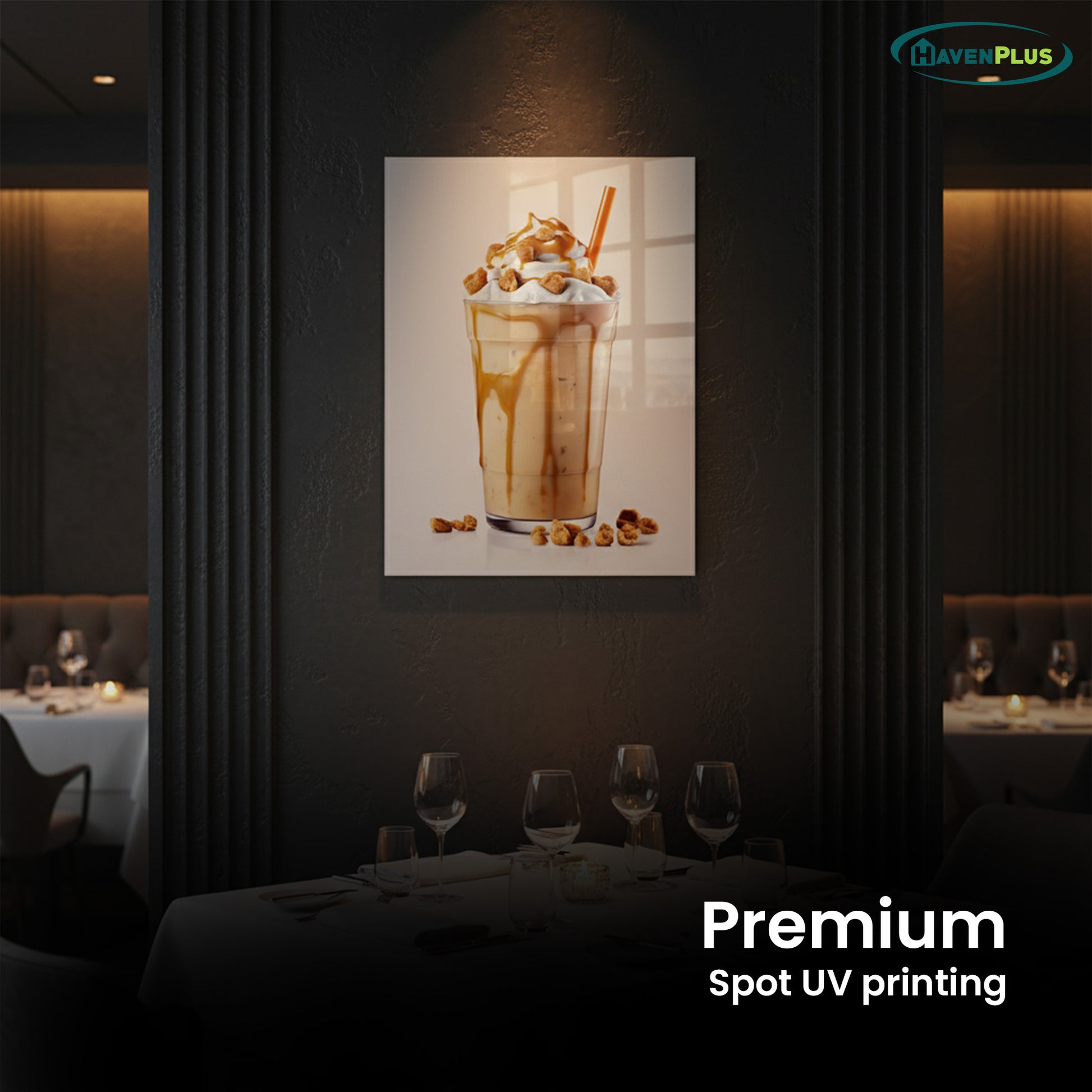 Frappe Drink Wall Art Poster