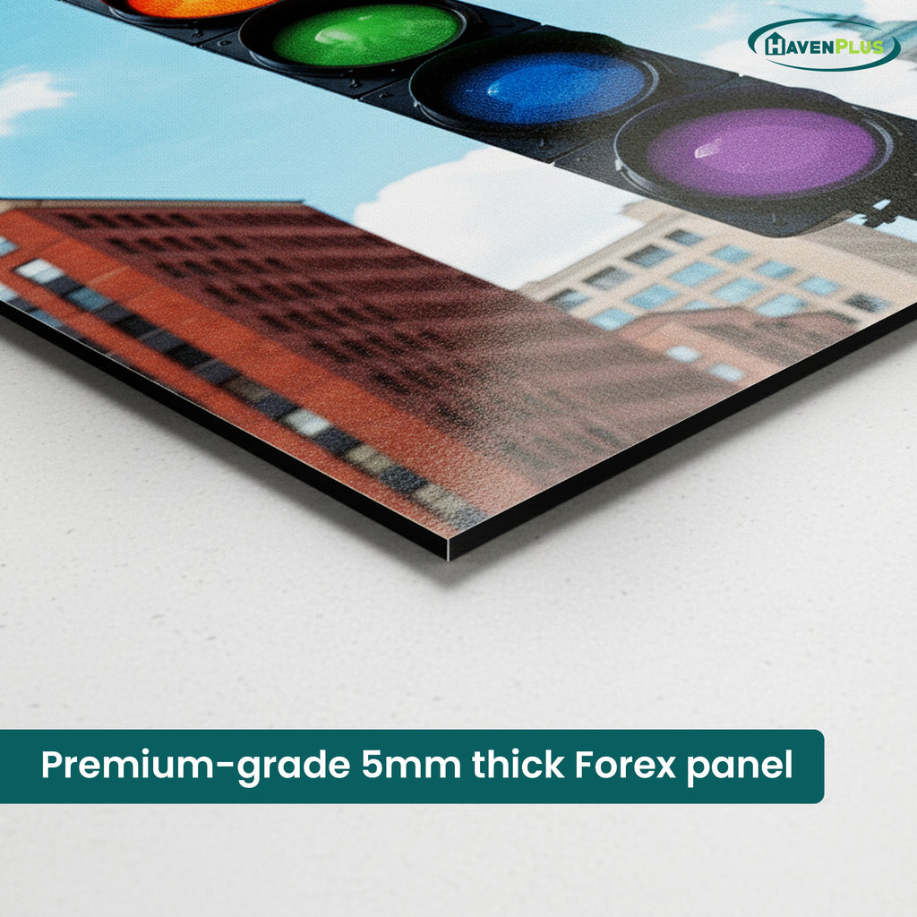 Traffic Light Wall Art Poster