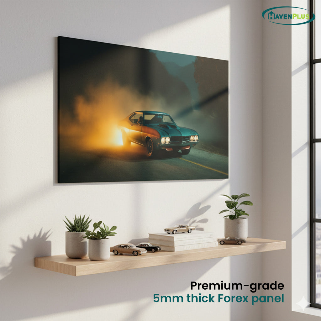 Car UV Print Wall Art