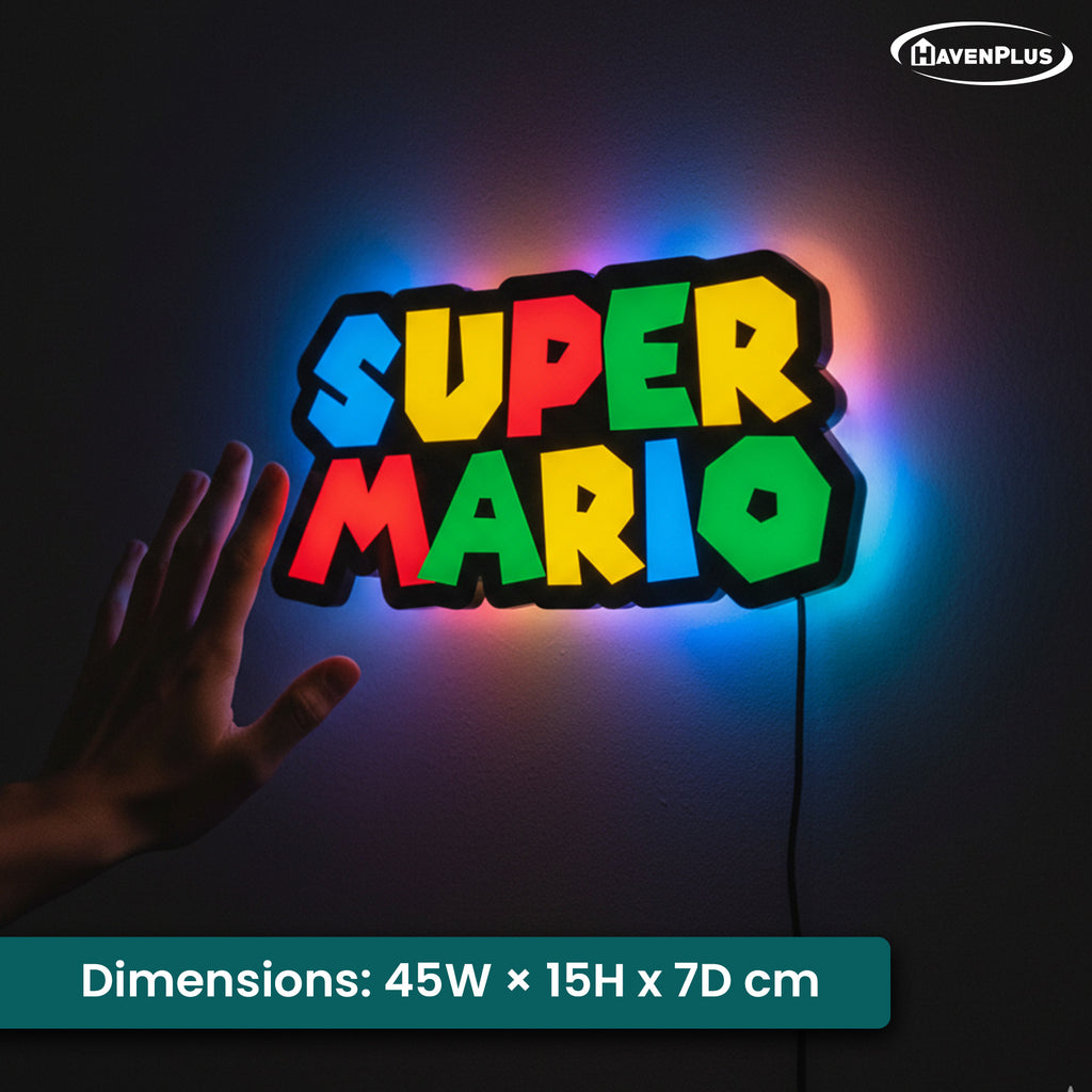 Super Mario LED Wall Decor