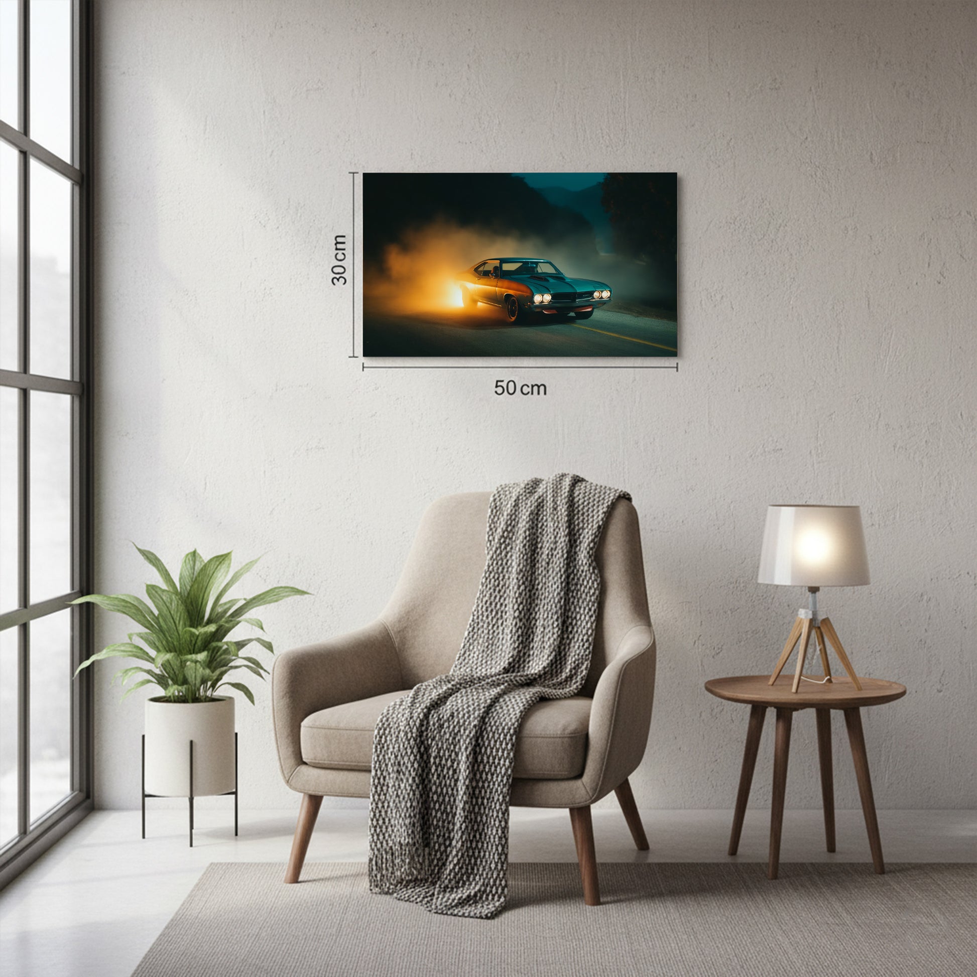 Car UV Print Wall Art