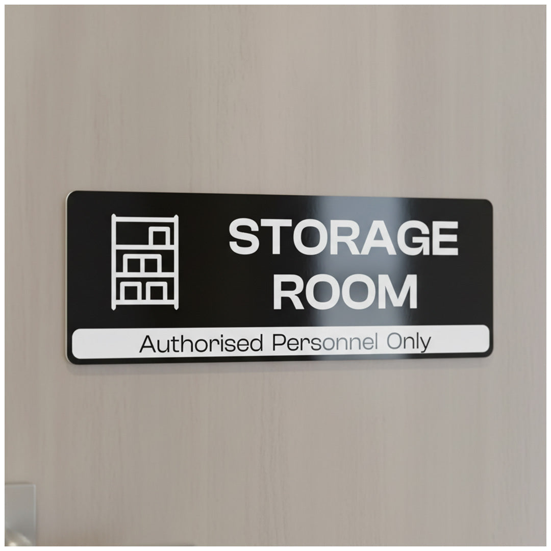 Door Safety & Warning Sign