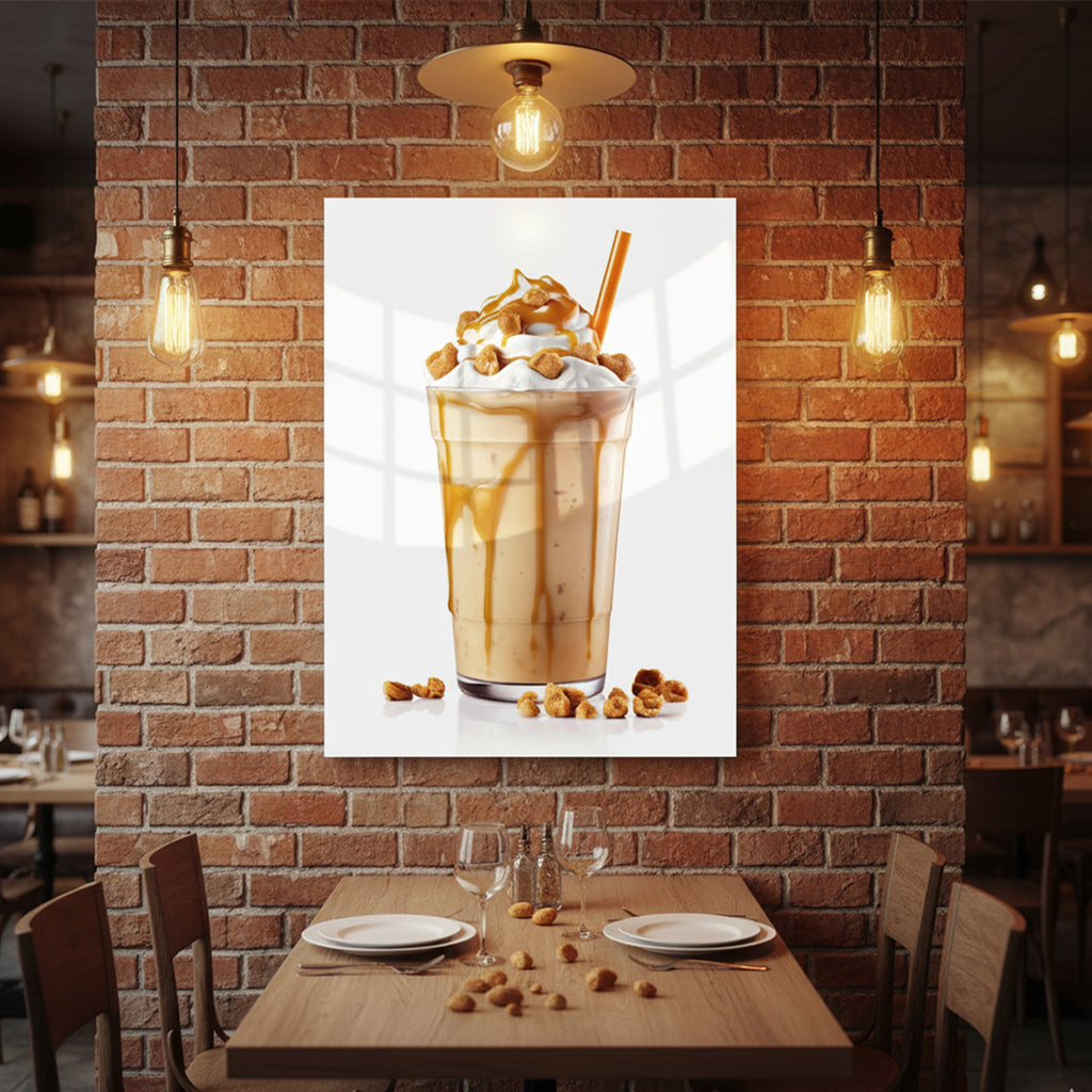 Frappe Drink Wall Art Poster